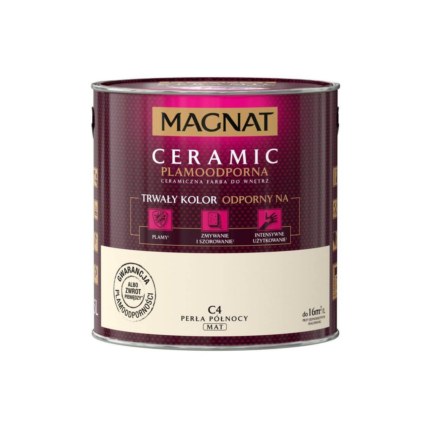 Farba Ceramiczna Magnat Ceramic C4 Perła Północy 2,5l