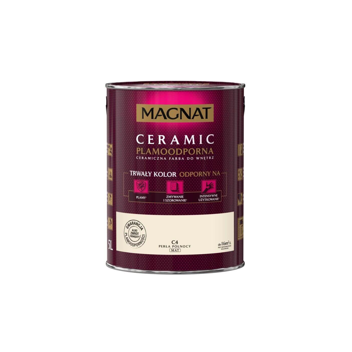Farba Ceramiczna Magnat Ceramic C4 Perła Północy 5l