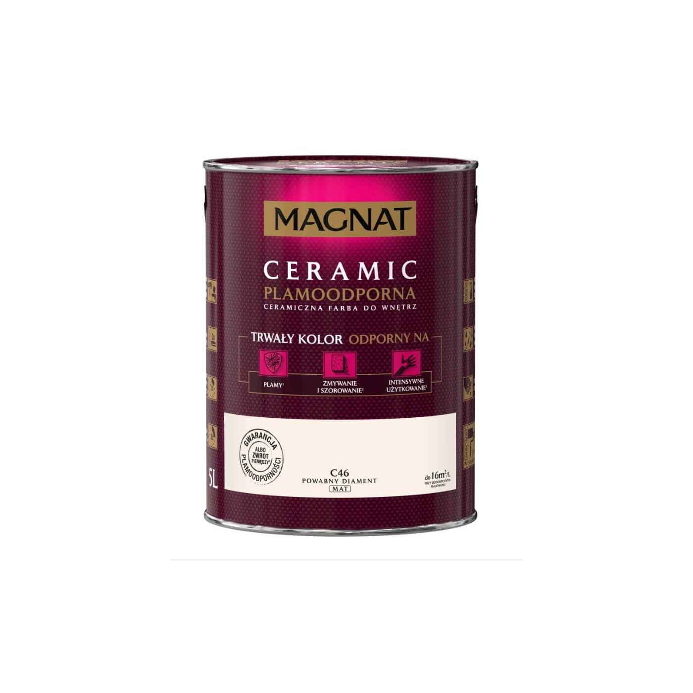 Farba Ceramiczna Magnat Ceramic C46 Powabny Diament 5l