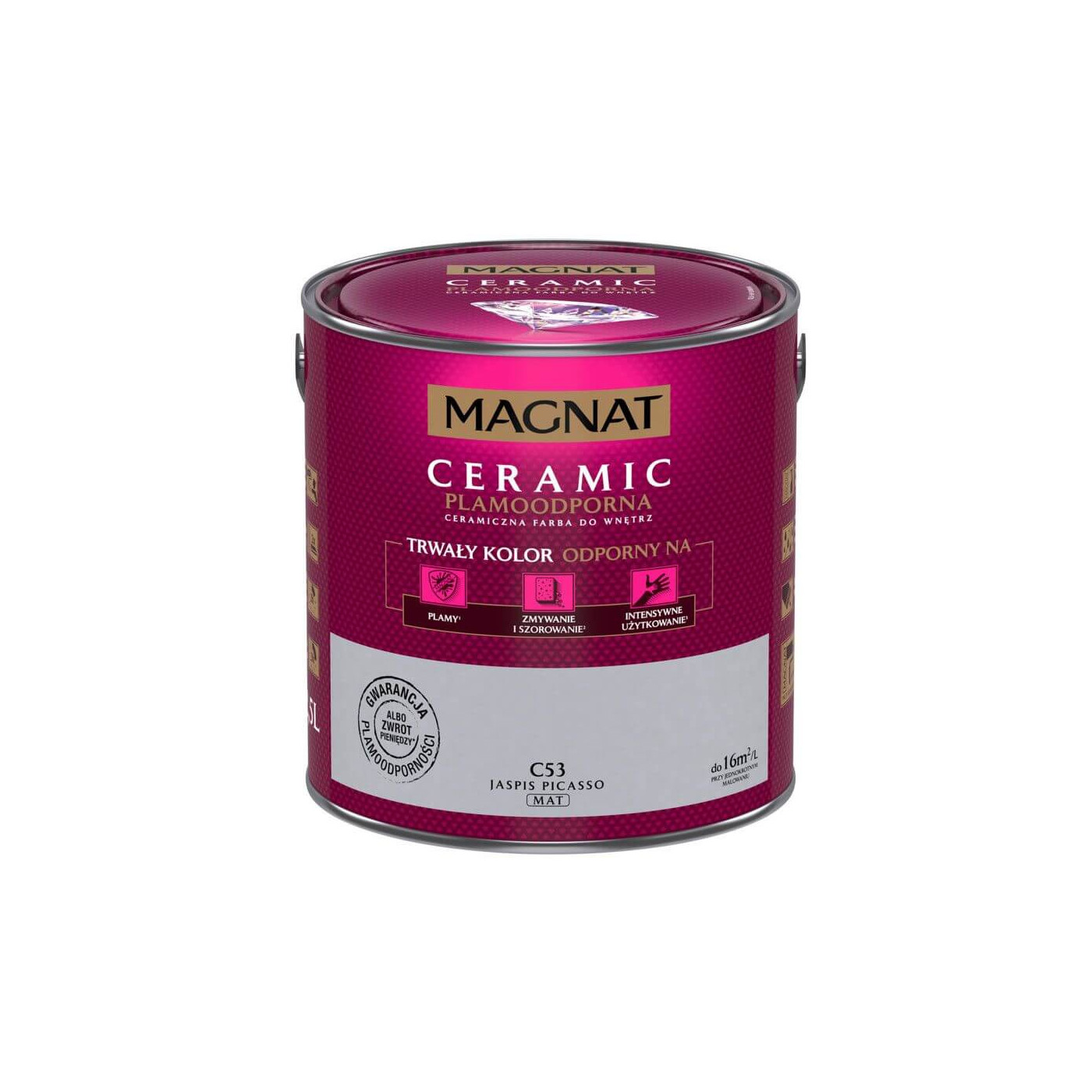 Farba Ceramiczna Magnat Ceramic C53 Jaspis Picasso 2,5l