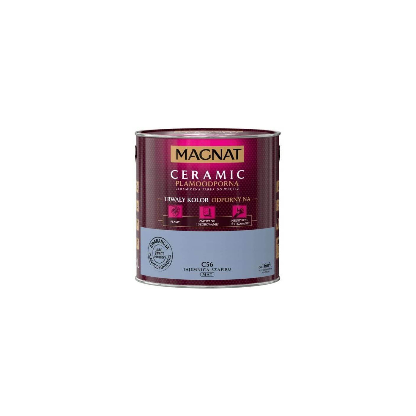 Farba Ceramiczna Magnat Ceramic C56 Tajemnica Szafiru 2,5l