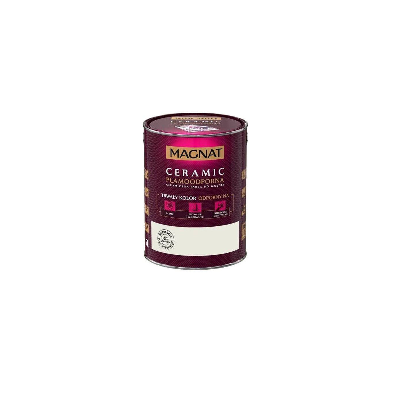 Farba Ceramiczna Magnat Ceramic C62 Alabastrowy Kryształ 5l