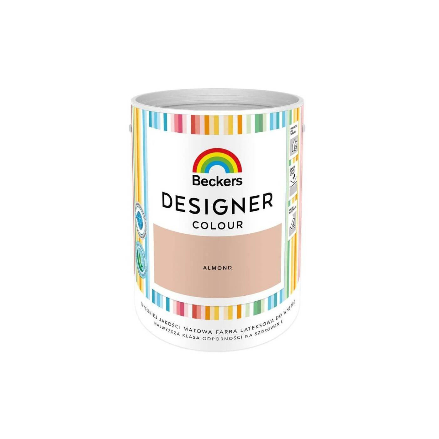 Farba Lateksowa Designer Colour Almond 5L Beckers