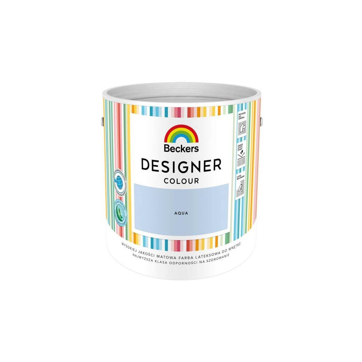 Farba Lateksowa Designer Colour Aqua 2,5L Beckers