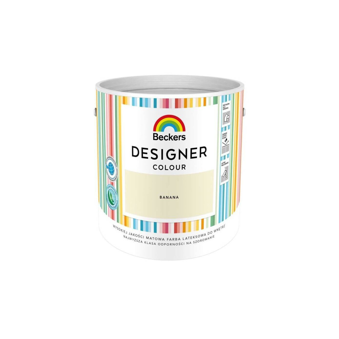 Farba Lateksowa Designer Colour Banana 2,5L Beckers