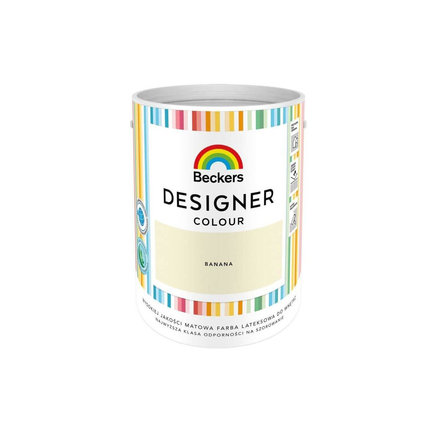 Farba Lateksowa Designer Colour Banana 5L Beckers