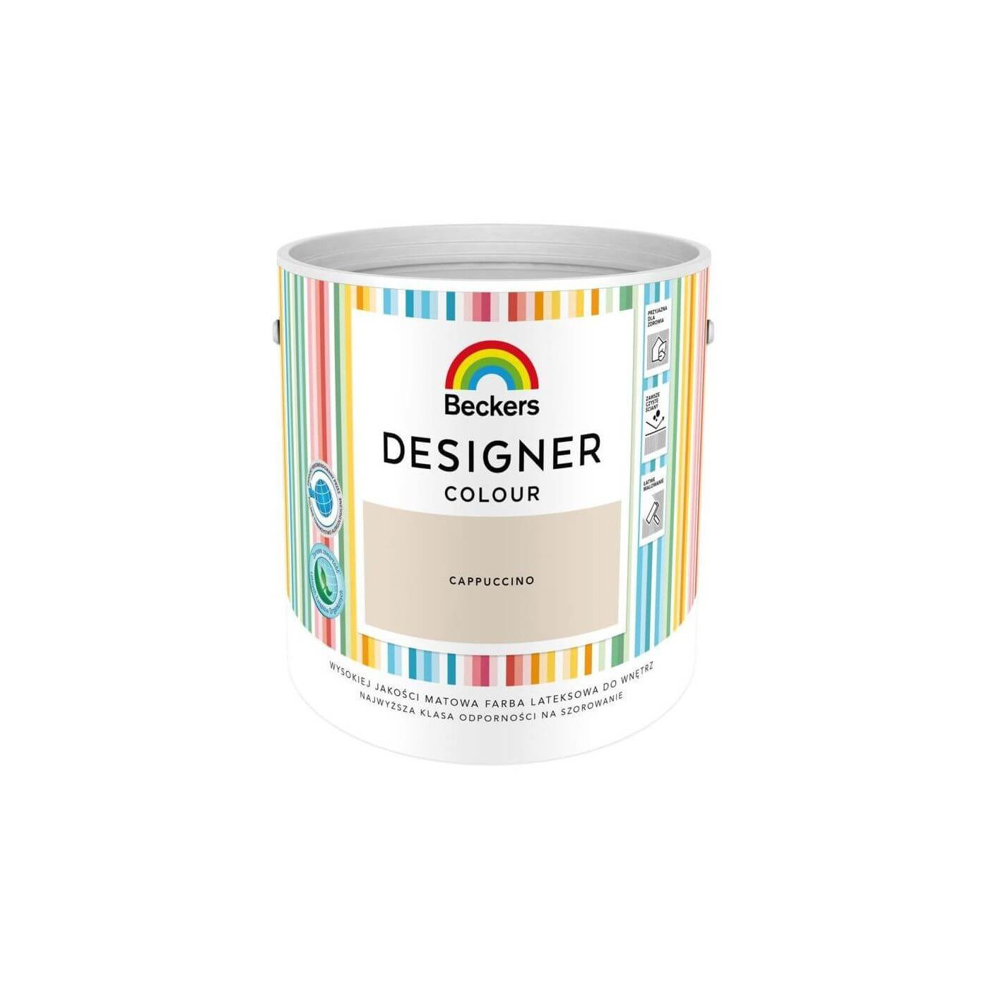 Farba Lateksowa Designer Colour Cappuccino 2,5L Beckers