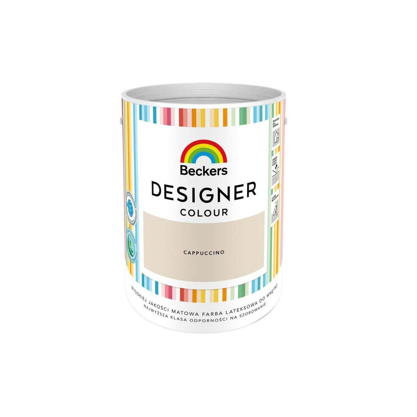 Farba Lateksowa Designer Colour Cappuccino 5L Beckers