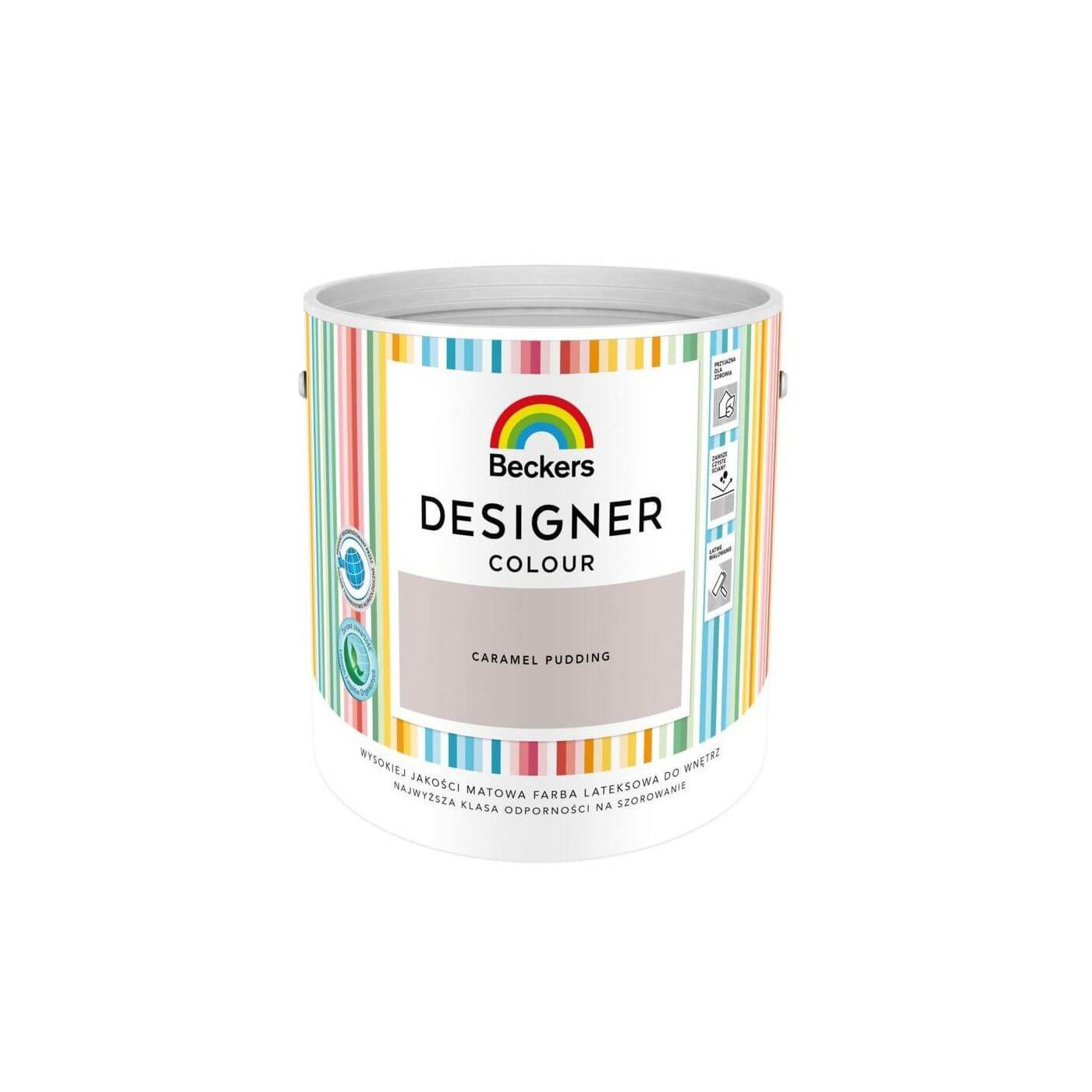 Farba Lateksowa Designer Colour Caramel Pudding 2,5L Beckers