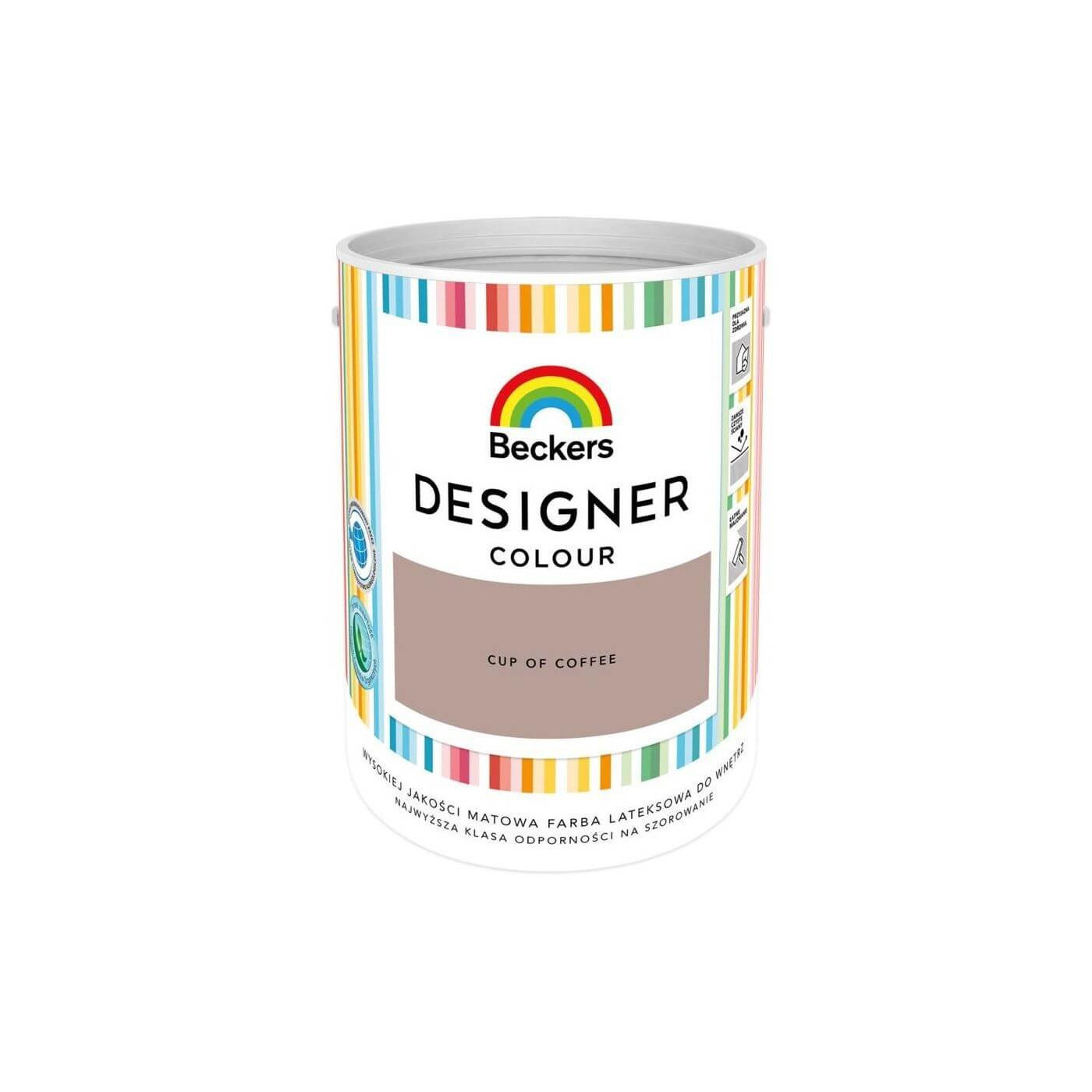 Farba Lateksowa Designer Colour Cup Of Coffee 5L Beckers