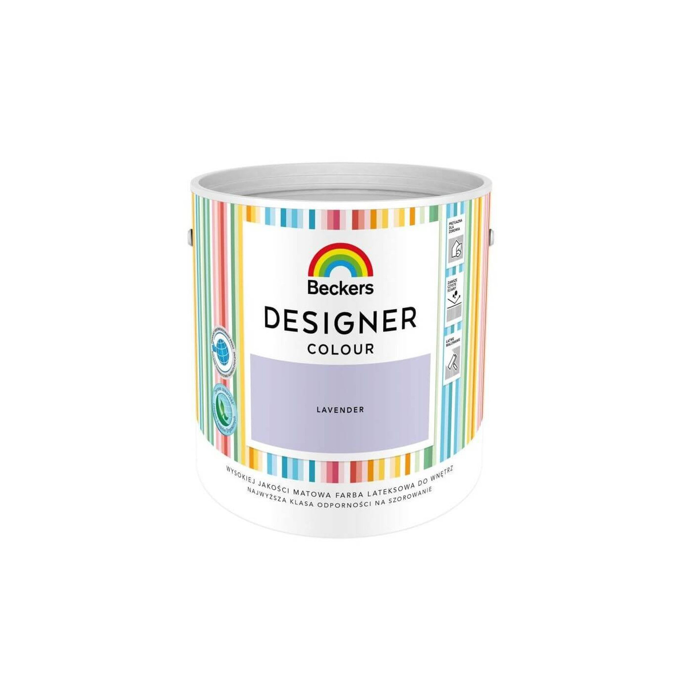 Farba Lateksowa Designer Colour Lavender 2,5L Beckers