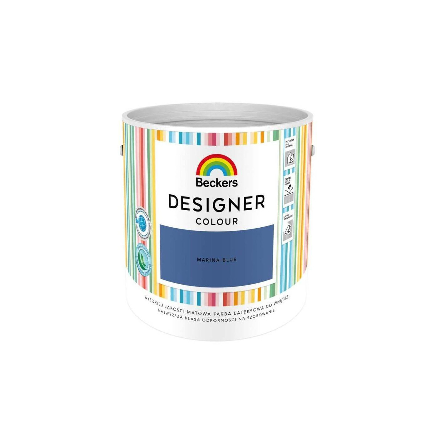 Farba Lateksowa Designer Colour Marina Blue 2,5L Beckers
