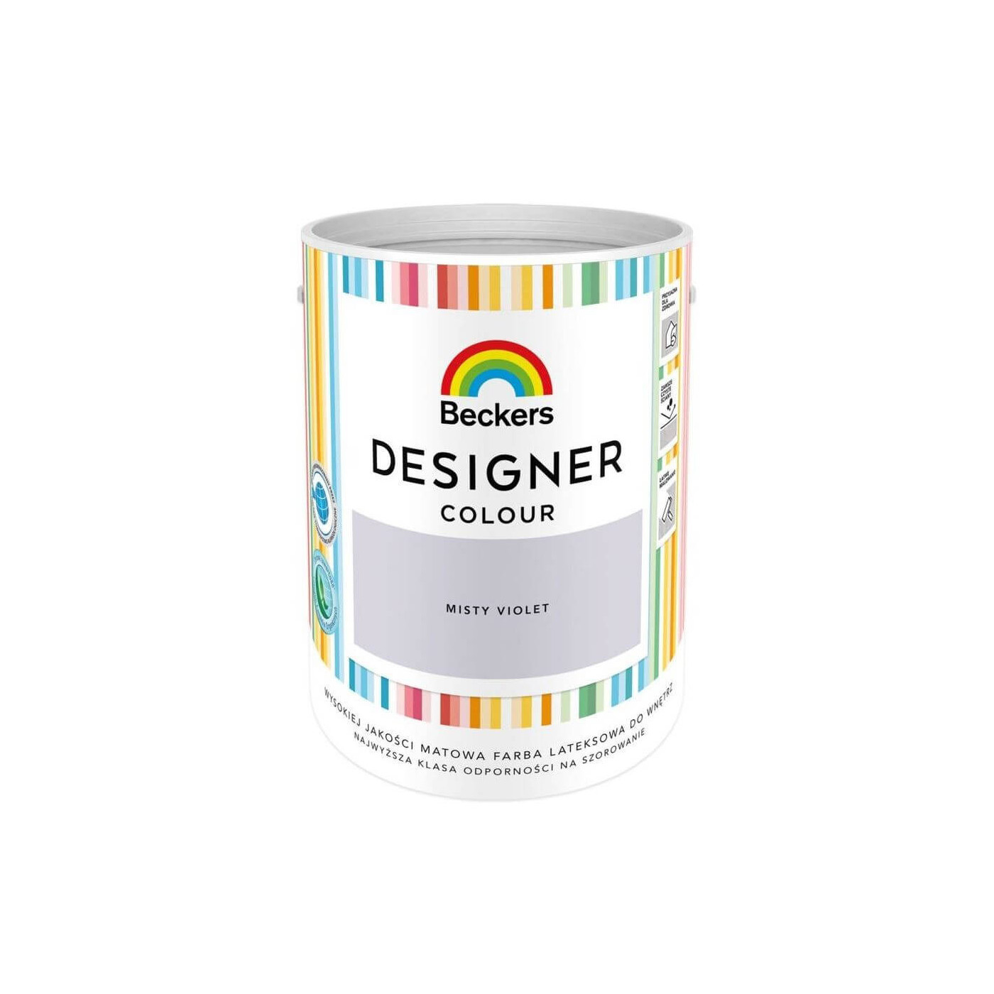 Farba Lateksowa Designer Colour Misty Violet 2,5L Beckers