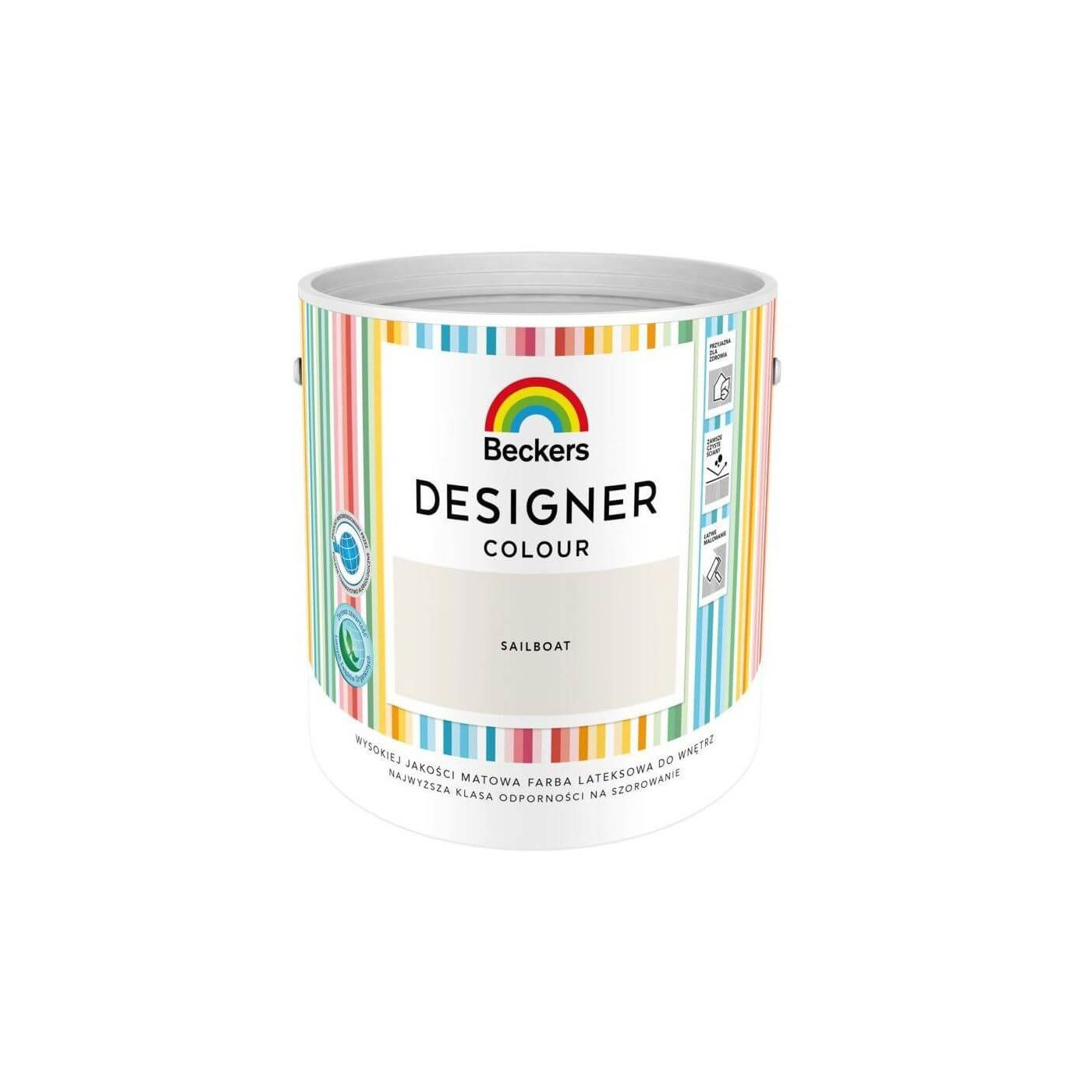 Farba Lateksowa Designer Colour Sailboat 2,5L Beckers