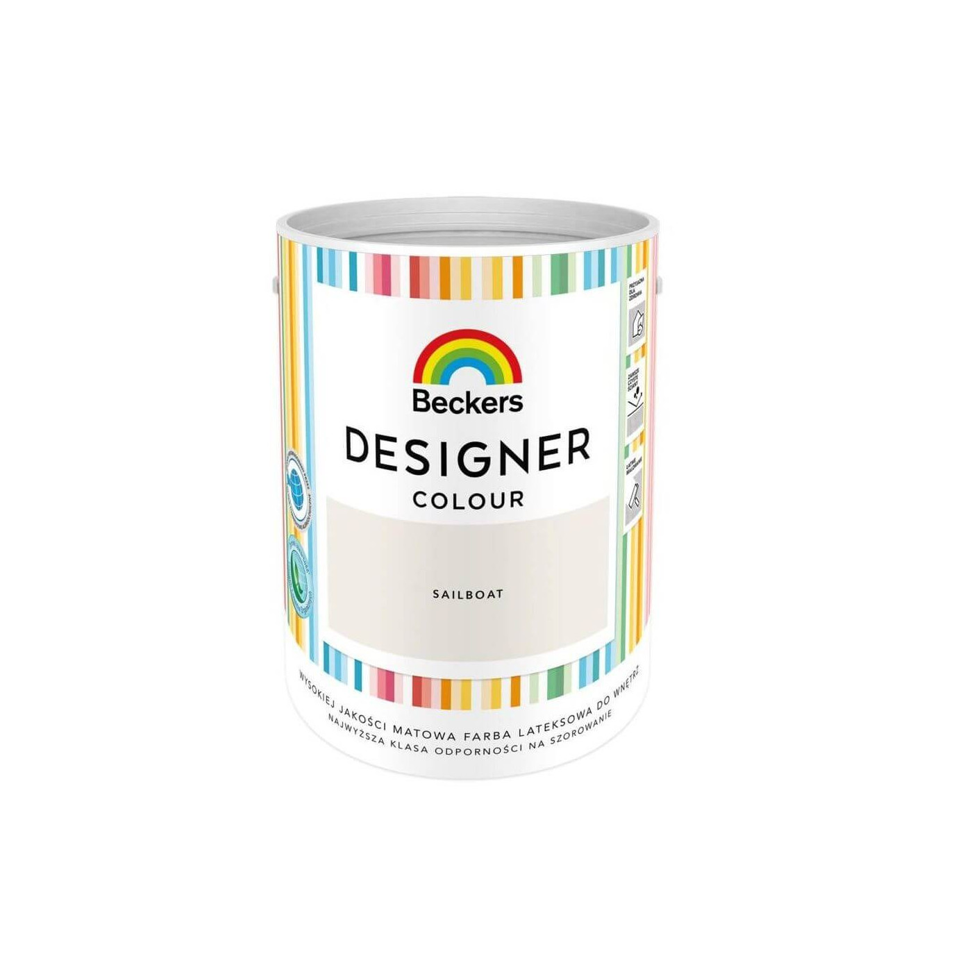 Farba Lateksowa Designer Colour Sailboat 5L Beckers