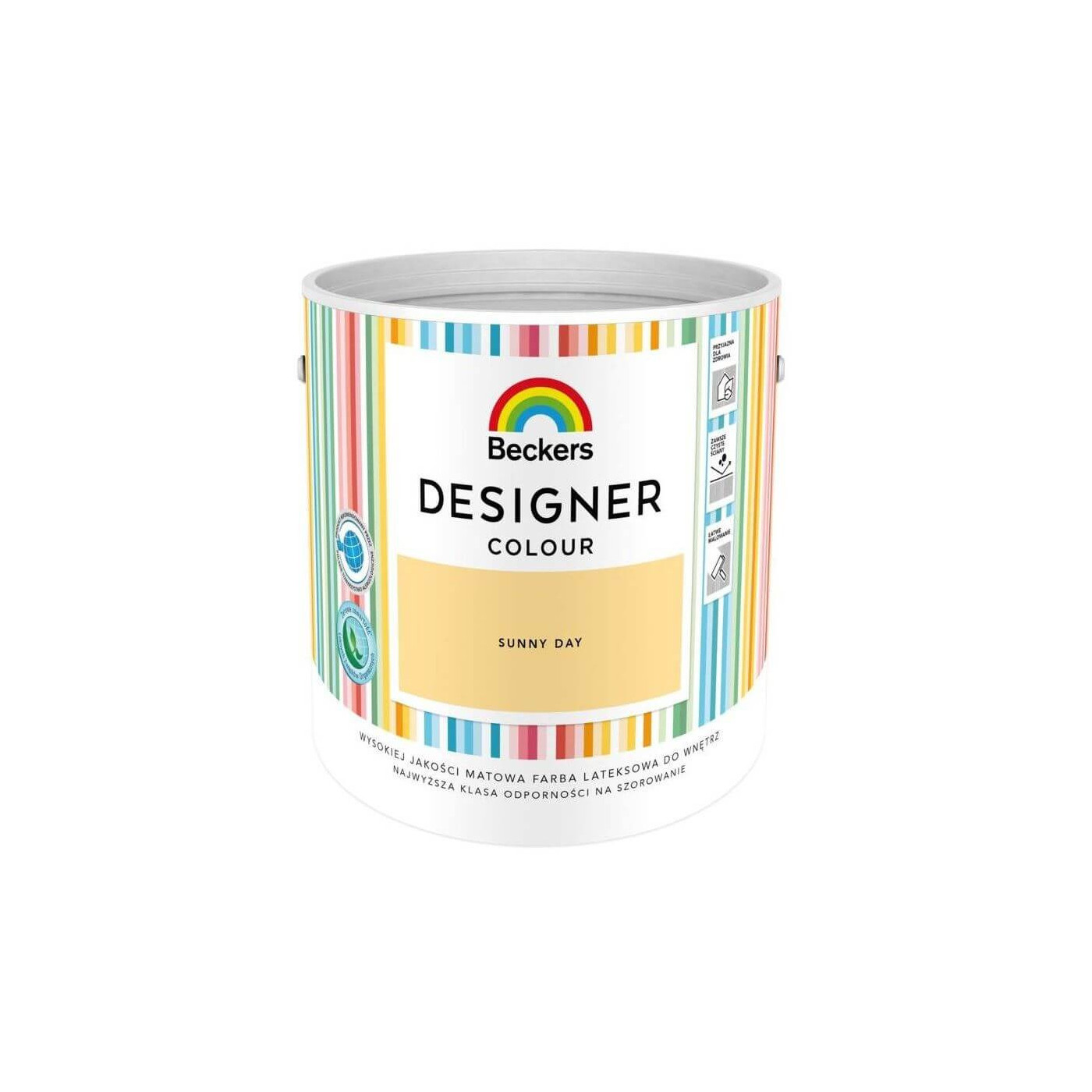 Farba Lateksowa Designer Colour Sunny Day 2,5L Beckers