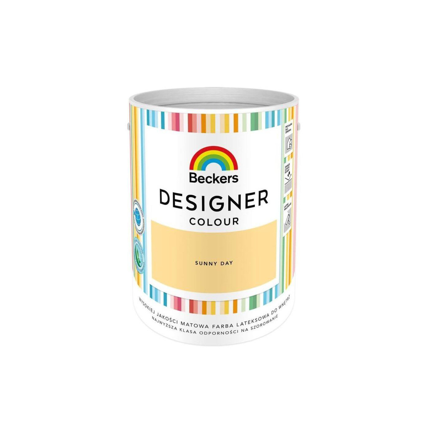 Farba Lateksowa Designer Colour Sunny Day 5L Beckers