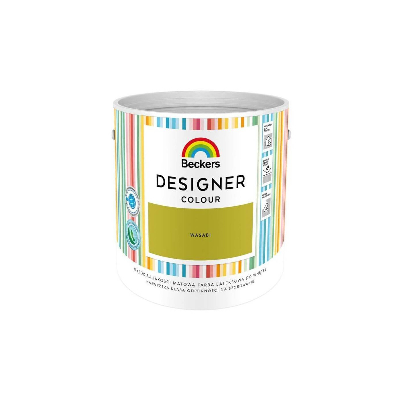 Farba Lateksowa Designer Colour Wasabi 2,5L Beckers