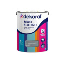 Farba Lateksowa Moc Koloru Srebrzysta Szarość 5l Dekoral