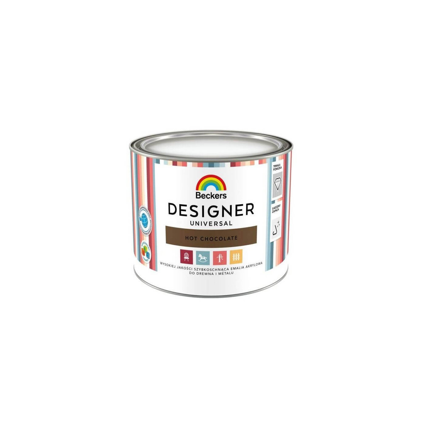 Emalia Akrylowa Designer Universal Hot Chocolate 0,5L Beckers