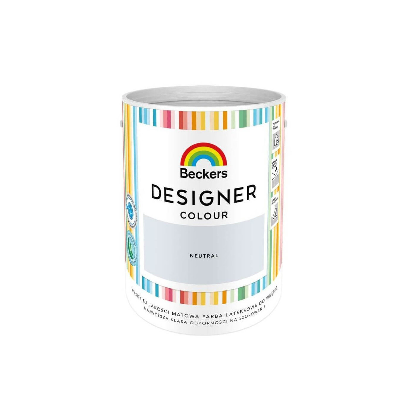 Farba Lateksowa Designer Colour Neutral 5L Beckers