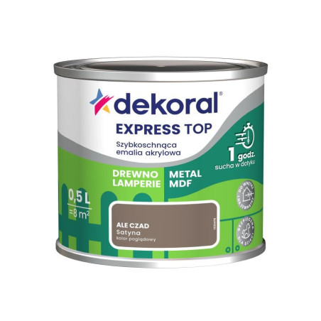 Emalia Szybkoschnąca Do Dzieła Ale Czad Satyna 0,5L Dekoral