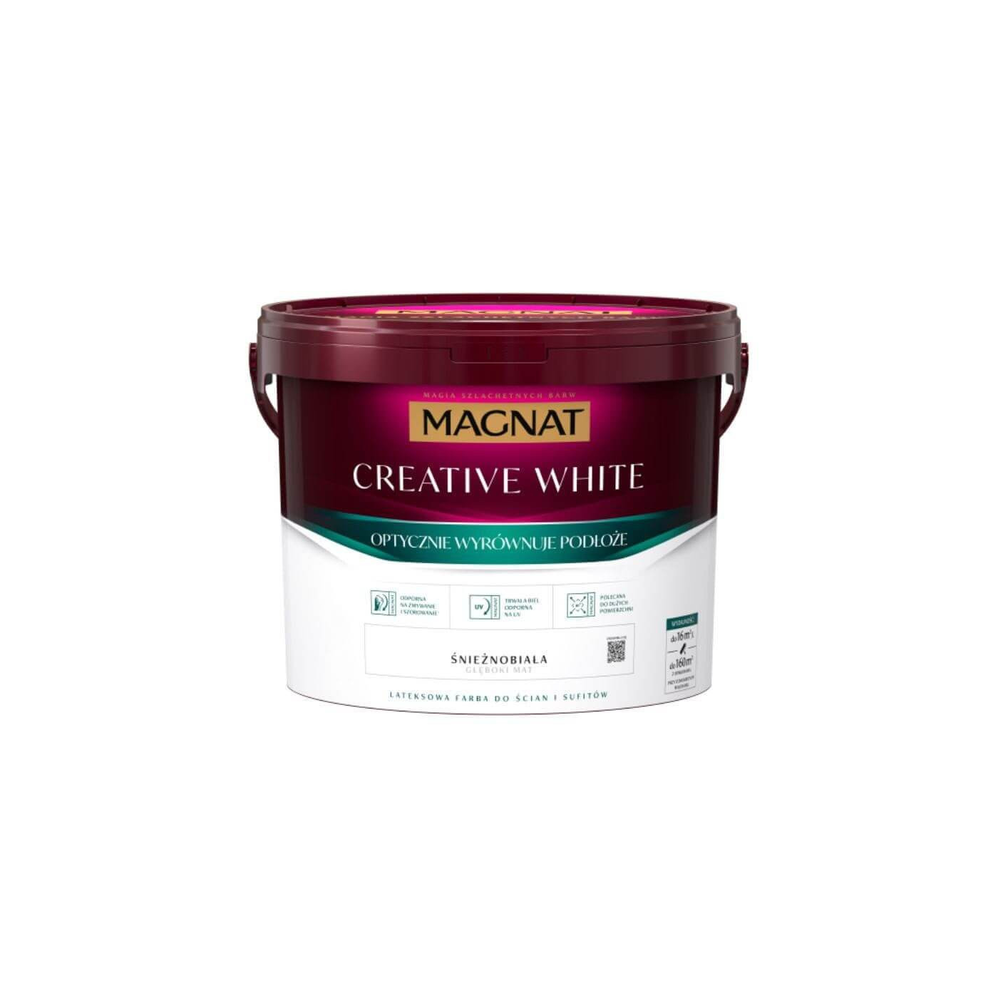 Farba Lateksowa Magnat Creative White 2,5L