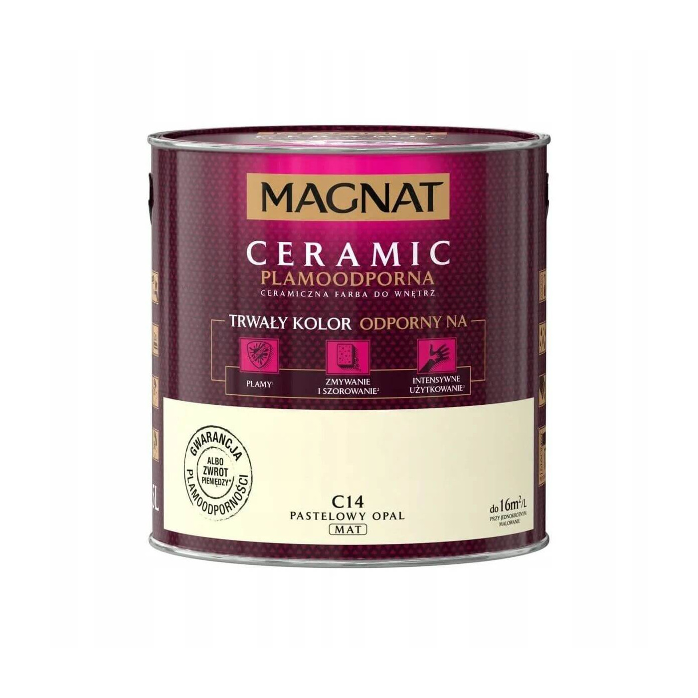 Farba Ceramiczna Magnat C14 Pastelowy Opal 5L