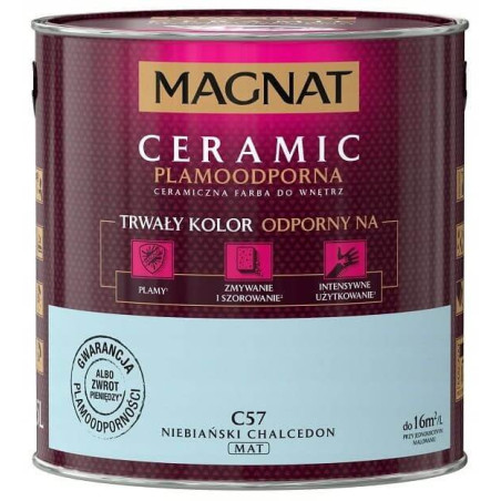 Farba Ceramiczna Magnat Ceramic C57 Niebiański Chalcedon 5L
