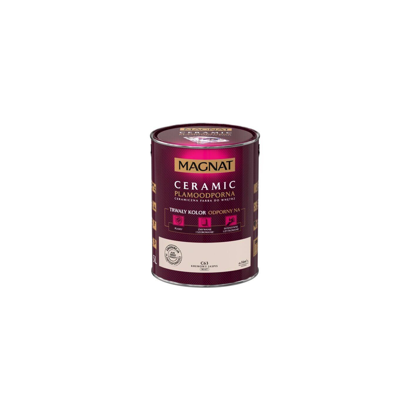 Farba Ceramiczna Magnat C63 Kremowy Japis 5L