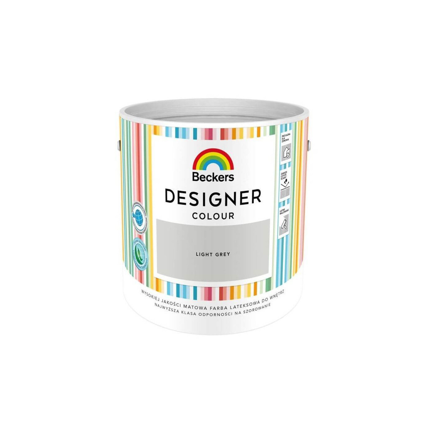 Farba Lateksowa Designer Colour Innocence Mat 2,5L Beckers