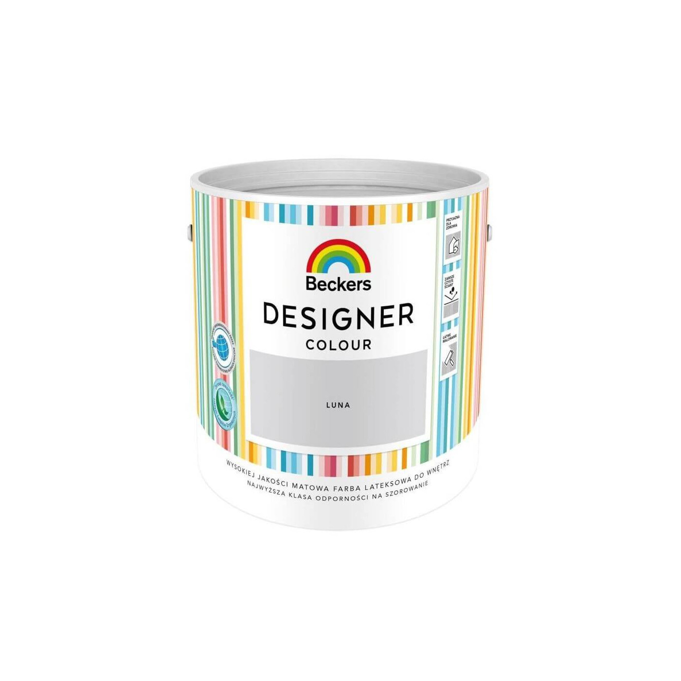 Farba Lateksowa Designer Colour Luna Mat 2,5L Beckers