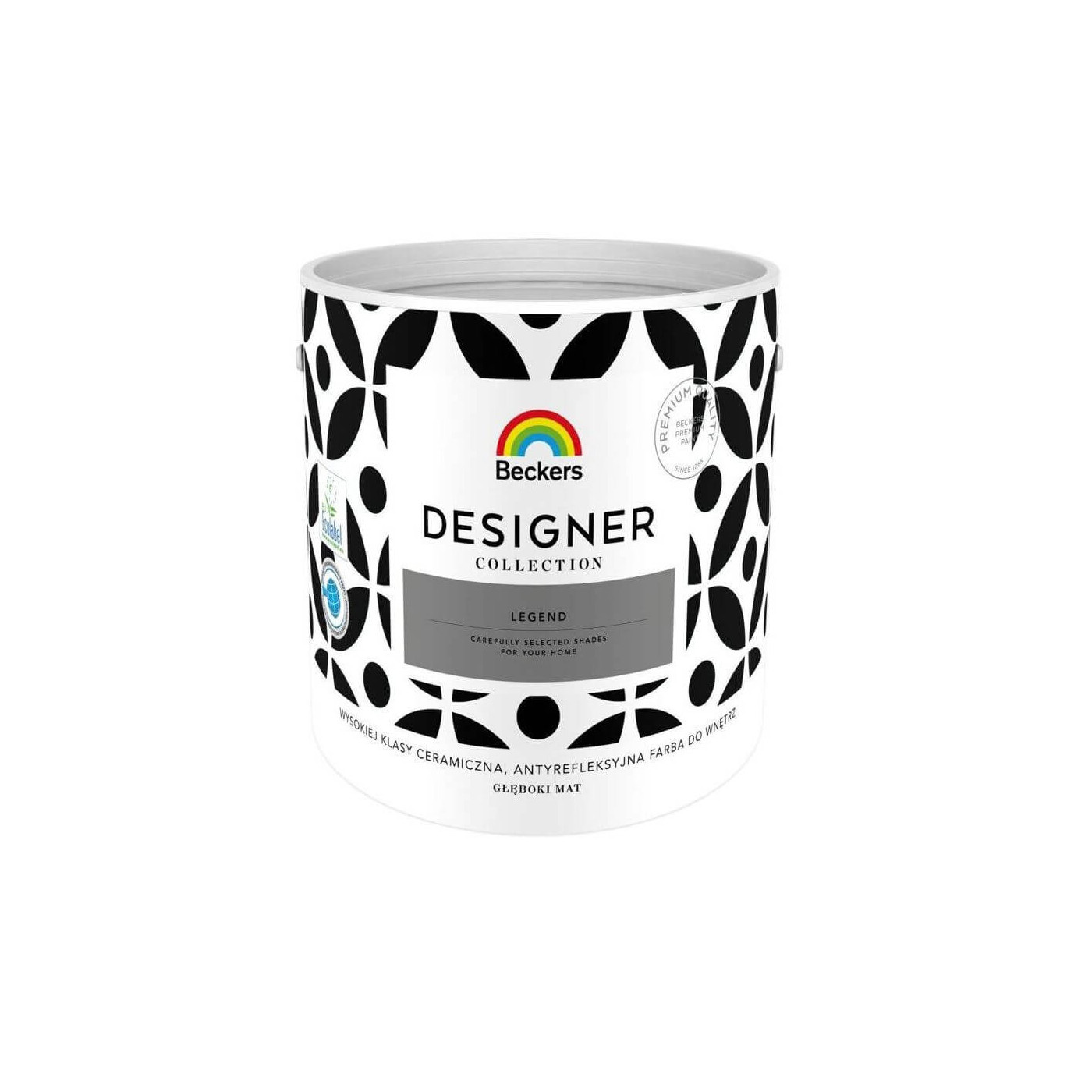 Farba Ceramiczna Designer Collection Legend Mat 2,5L Beckers