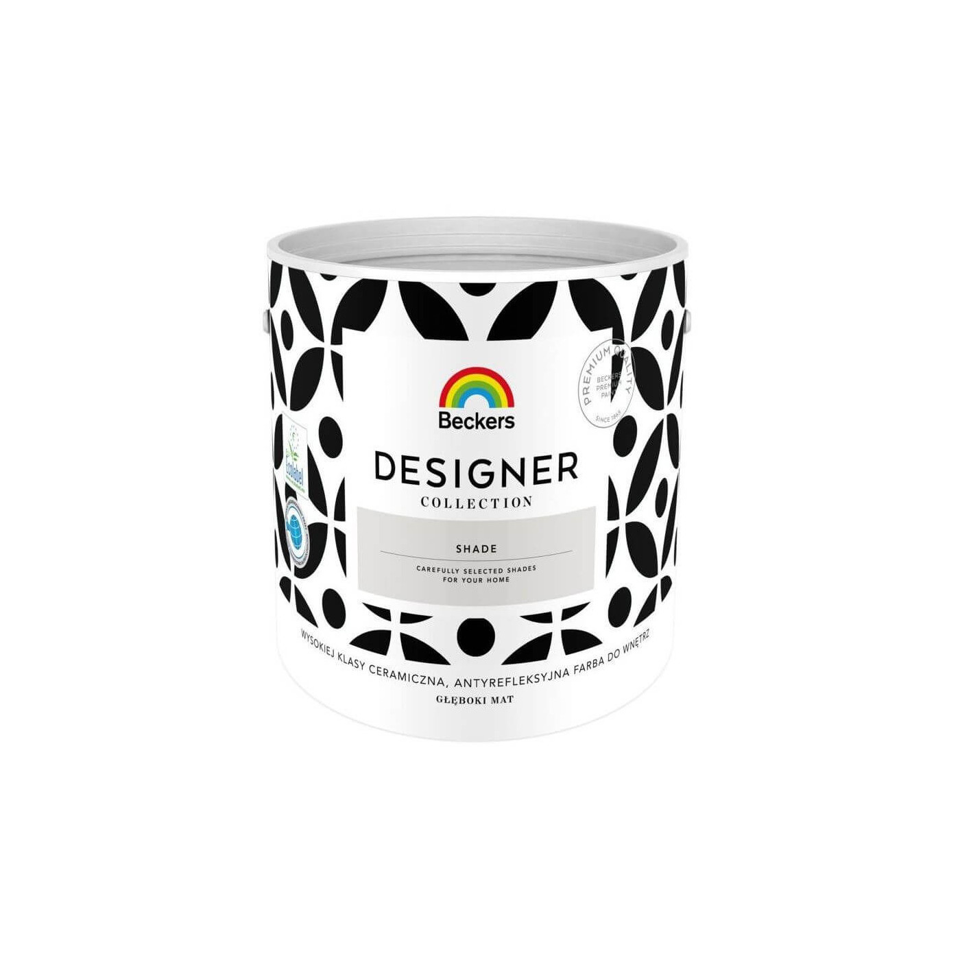 Farba Ceramiczna Designer Collection Shade Mat 2,5L Beckers