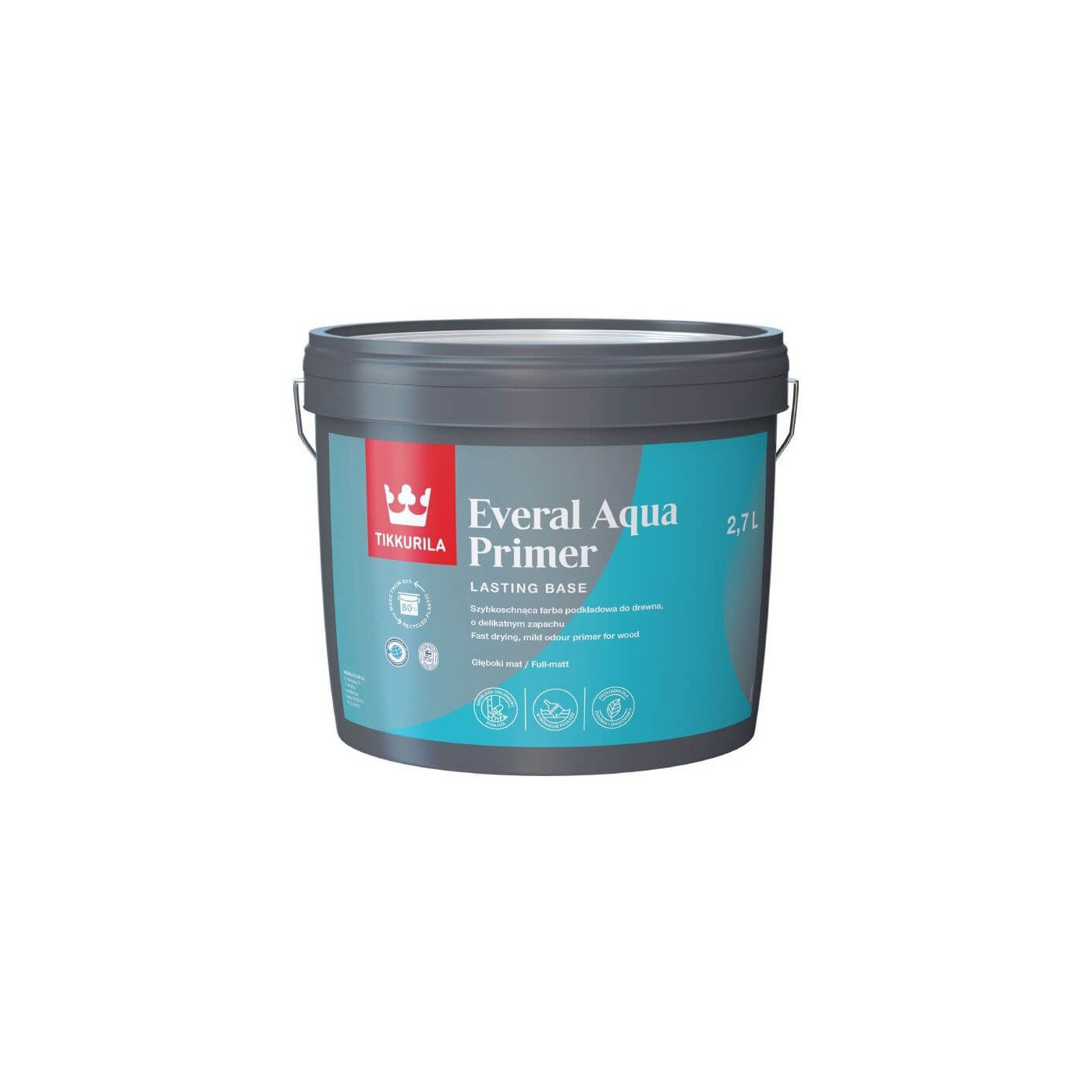 Baza Akrylowa Everal Aqua Primer 2,7L Tikkurila