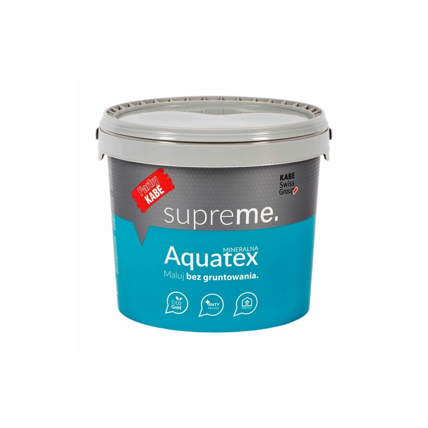 Farba Aquatex Baza A Biała 5l Kabe