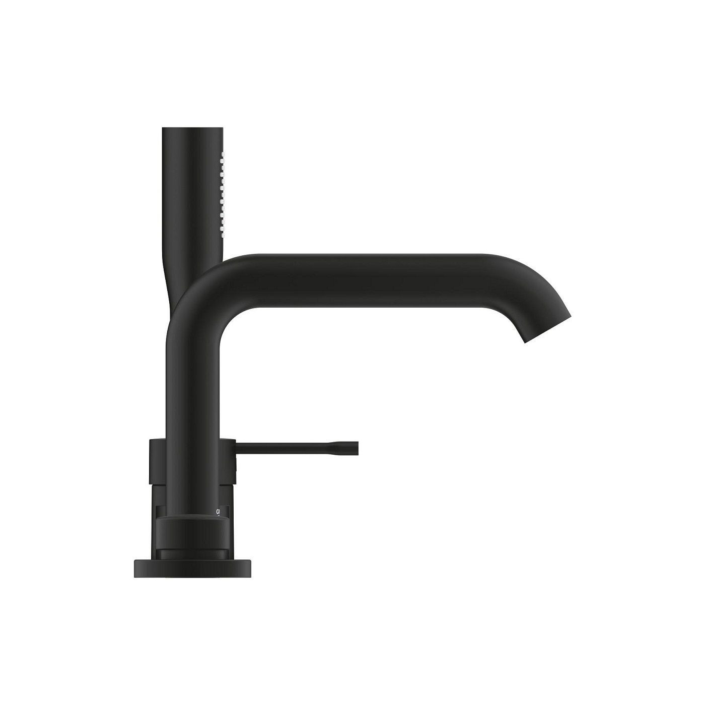 Bateria Wannowa 4-Otworowa Essence Phantom Black 25251KF1 Grohe