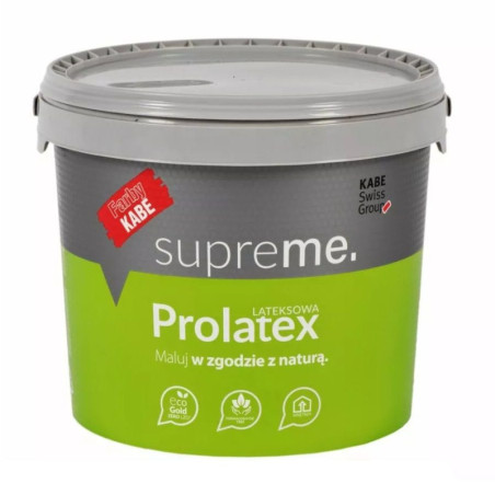 Farba Lateksowa Prolatex Baza A PółMat 5l Kabe