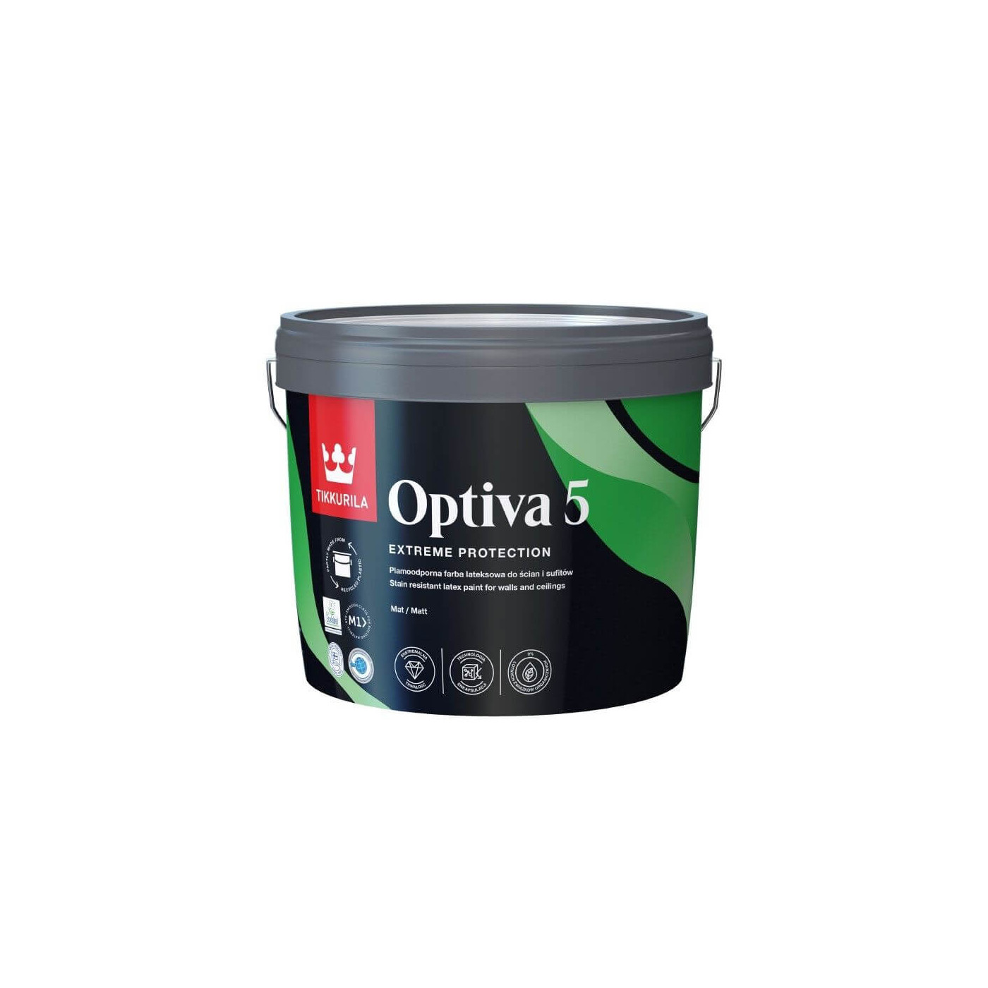 Farba Lateksowa Optiva Matt 2,7L Baza-A Tikkurila