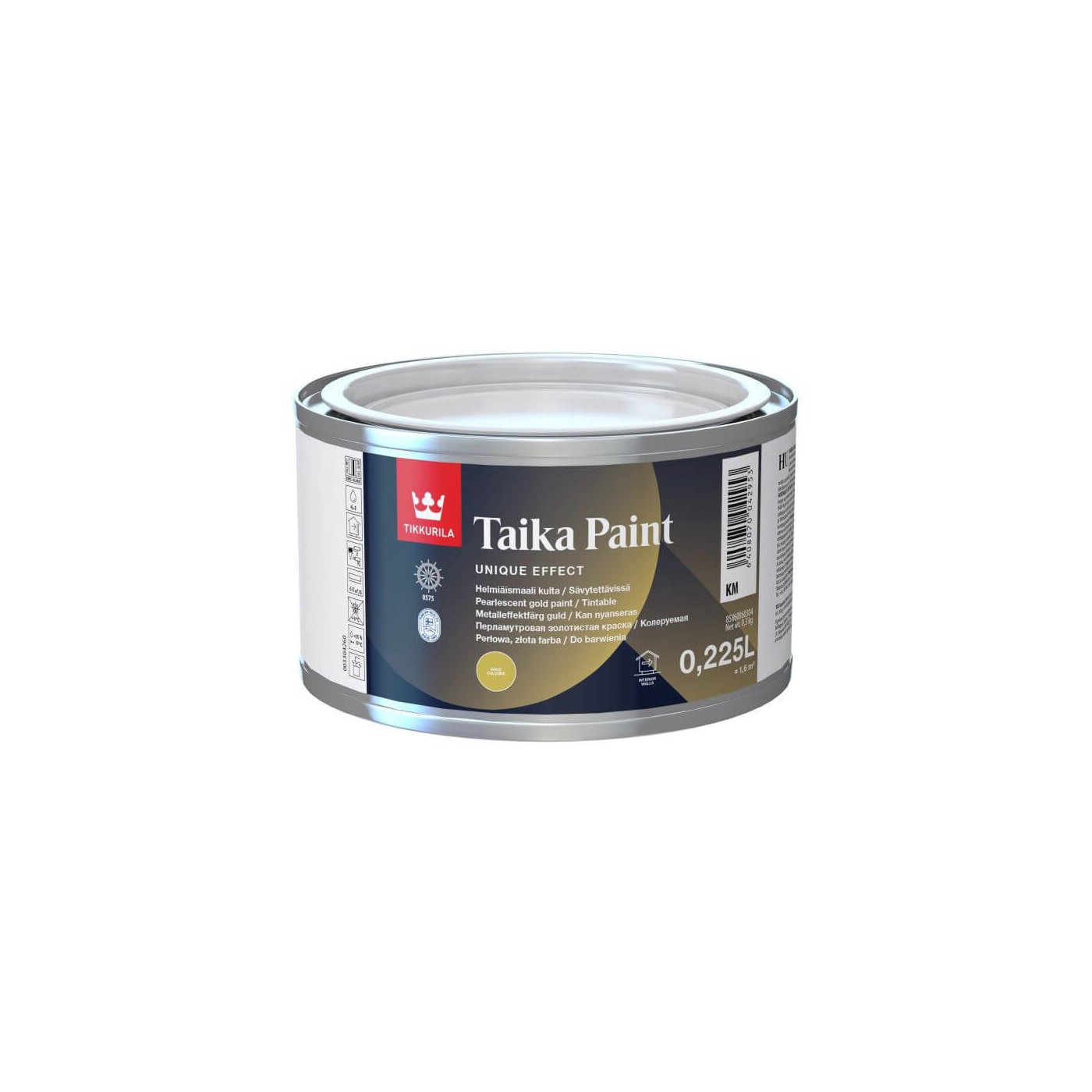 Farba Perłowa Taika Pearl Paint Złota 0,225L Tikkurila
