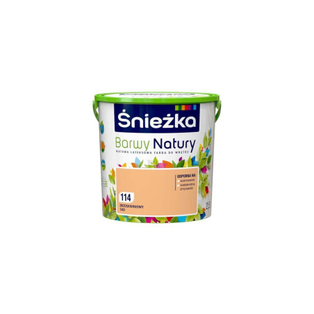 Farba Lateksowa Barwy Natury Brzoskwiniowy Sad 2,5L Śnieżka