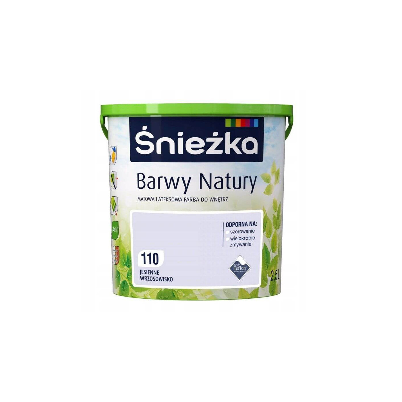Farba Lateksowa Barwy Natury Jesienne Wrzosowisko 2,5L Śnieżka