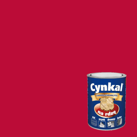 Farba Do Metalu Cynkal Czerwony 0,7L Malexim