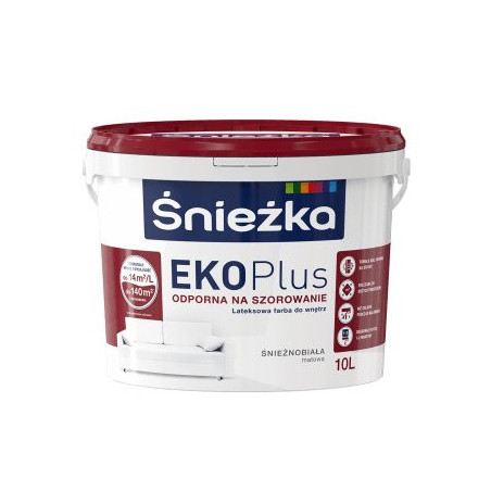 Farba Lateksowa Eko Plus Mat 5L Śnieżka