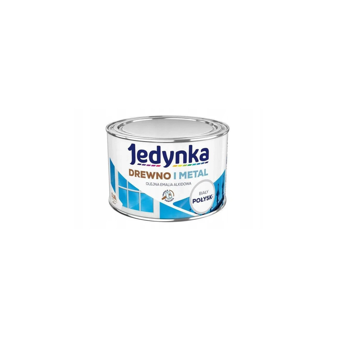 Farba Drewno I Metal Biały 0,36L Jedynka-Tikkurila