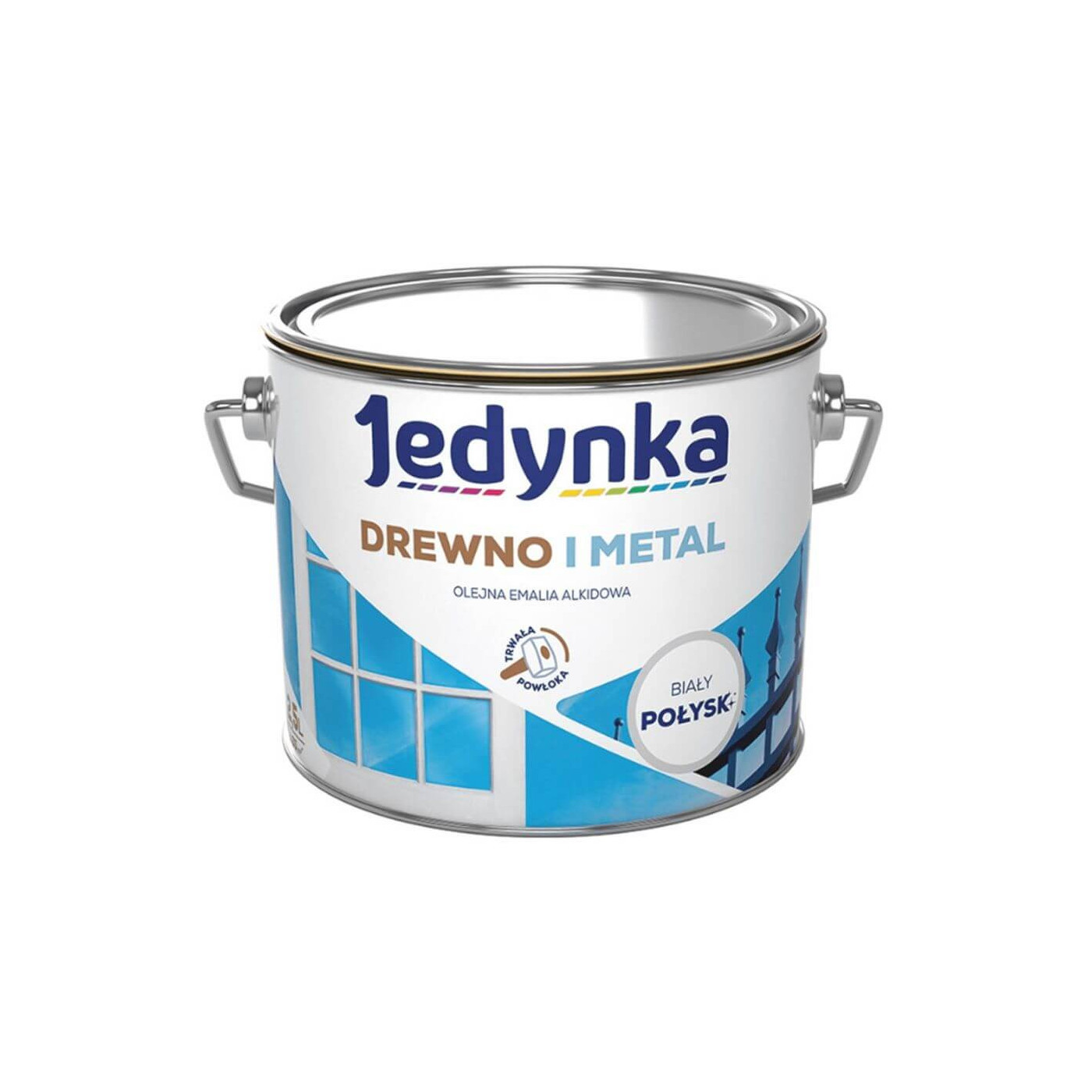 Farba Drewno I Metal Biały 2,5L Jedynka-Tikkurila