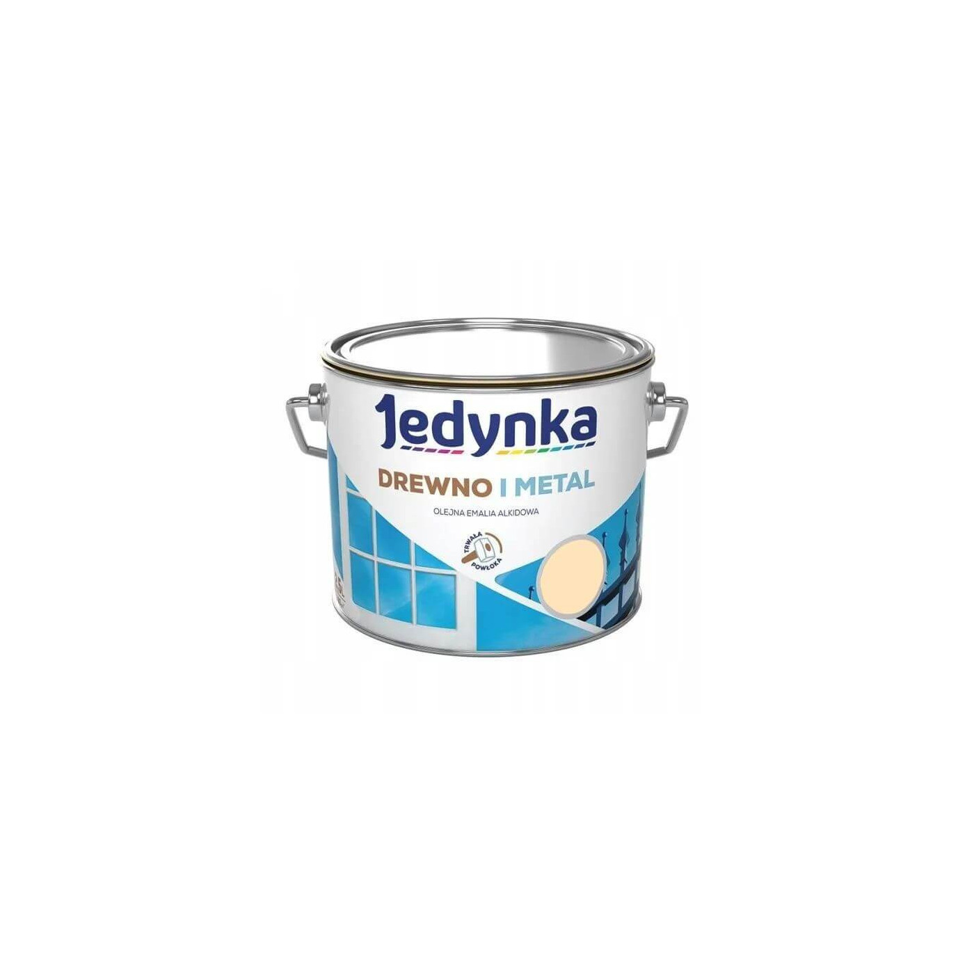 Farba Drewno I Metal Kość Słoniowa 10L Jedynka-Tikkurila