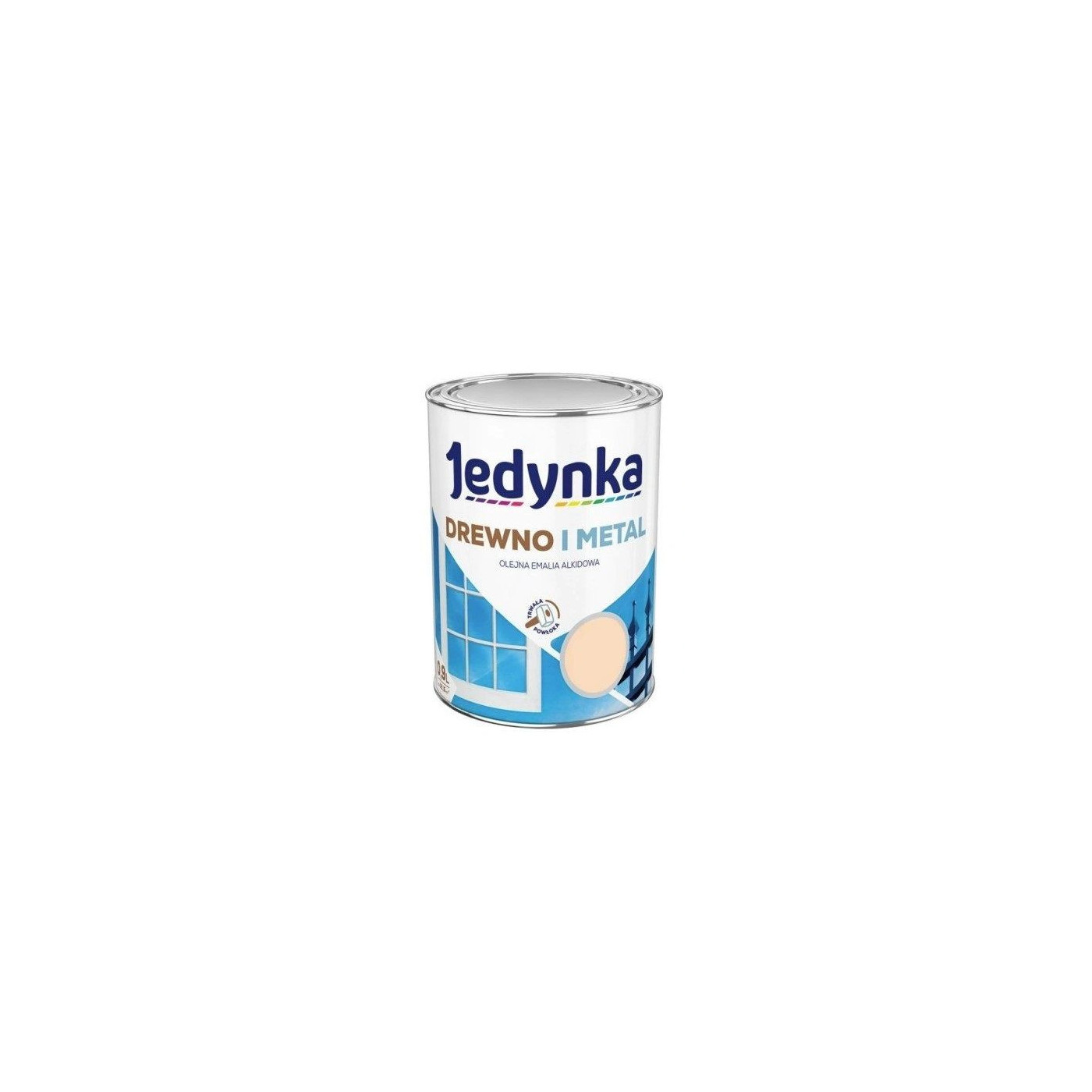 Farba Drewno I Metal Kremowy 0,9L Jedynka-Tikkurila