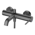 Bateria Wannowa Ścienna Bez Zestawu Prysznicowego Fly Gun Metal 03030BN Emporia