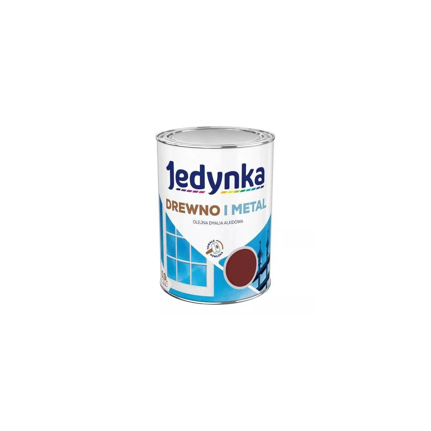 Farba Drewno I Metal Mahoń 0,9L Jedynka-Tikkurila
